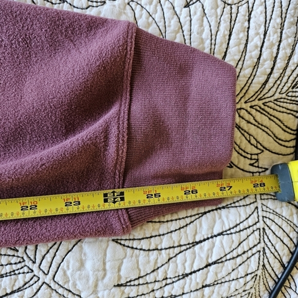 VGUC Athleta Balance Microfleece Jogger Pants Mauve Pink Small - Picture 13 of 14